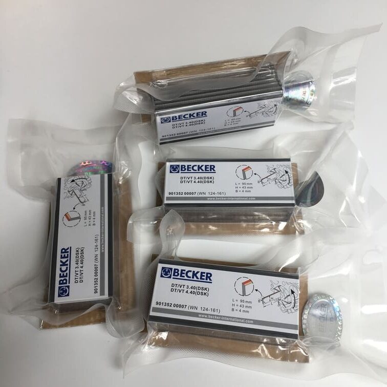 90135200007 | WN 124-161 Original Becker Set of 7 Vanes