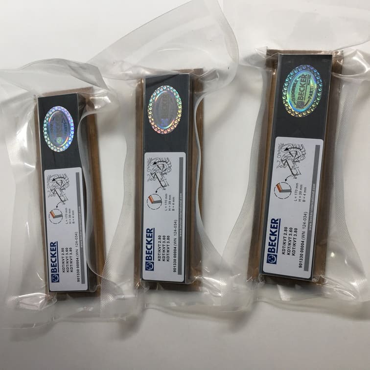 9013300004 90130300008 | WN 124-082 Set originale Becker di 8 palette