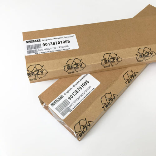 Set of 5 Vanes fit Becker 90136701005 | WN 124-196