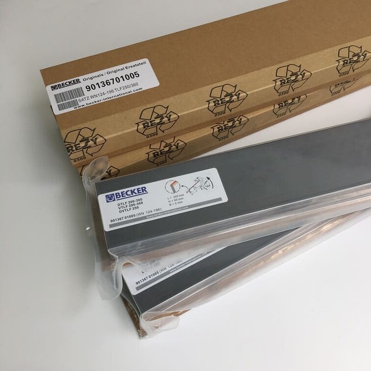 90136701005 | WN 124-196 Original Becker Set of 5 Vanes