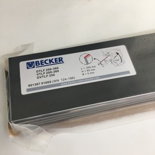 Set of 5 Vanes fit Becker 90136701005 | WN 124-196