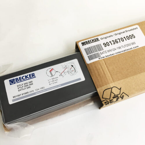 Set of 5 Vanes fit Becker 90136701005 | WN 124-196