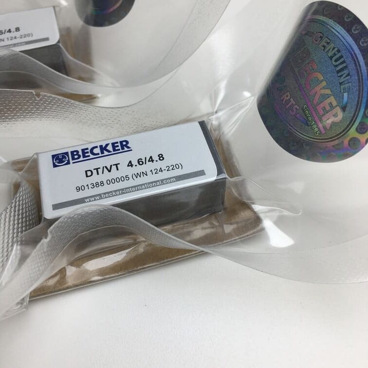 90138800005 WN124-220 Original Becker Set of 5 Vanes